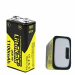 بطارية ليثيوم - LiitoKala USB Type-C -9V 1100mAh