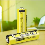 بطارية ليثيوم  - Liitokala USB-T36 1.5V AA