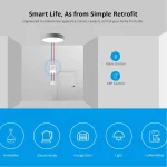 ⁦مفتاح تحكم ذكي قناة واحدة - SONOFF Wi-Fi BASICR2⁩ - الصورة ⁦4⁩