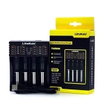 شاحن بطاريات 4 خلايا - LiitoKala Lii-402 LED