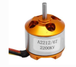 محرك برشليس A2212/6T 2200KV Brushless DC Motor