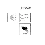 ⁦IRFBG30 - MOSFET⁩ - الصورة ⁦2⁩