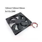 ⁦مروحة تبريد - cooling fan - DC 24V⁩ - الصورة ⁦5⁩
