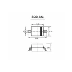 ⁦ديود زينر - BZT52C5V6S W9 SMD⁩ - الصورة ⁦3⁩