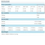 ⁦وحدة تغذية متغيرة - eTM-3010F DC power supply⁩ - الصورة ⁦7⁩