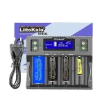 شاحن بطاريات 4 خلايا – LiitoKala Lii-D4XL LCD