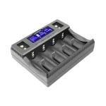 ⁦شاحن بطاريات 4 خلايا – LiitoKala Lii-D4XL LCD⁩ - الصورة ⁦2⁩