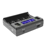 ⁦شاحن بطاريات 4 خلايا – LiitoKala Lii-D4XL LCD⁩ - الصورة ⁦3⁩