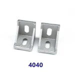Aluminum 4040 Corner Bracket fitting