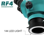 ⁦مجهر إلكتروني ثلاثي العدسات - RF4 RF7050-PRO (7X-50X)⁩ - الصورة ⁦5⁩