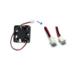 ⁦مروحة تبريد - Cooling Fan 12V DC⁩ - الصورة ⁦2⁩