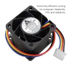 ⁦مروحة تبريد -  Cooling Fan 12V DC ( PWM )⁩ - الصورة ⁦2⁩