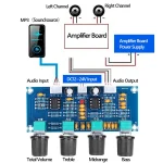 ⁦مضخم صوت مع أوكويلايزر - XH-A901 (Equalizer)⁩ - الصورة ⁦2⁩