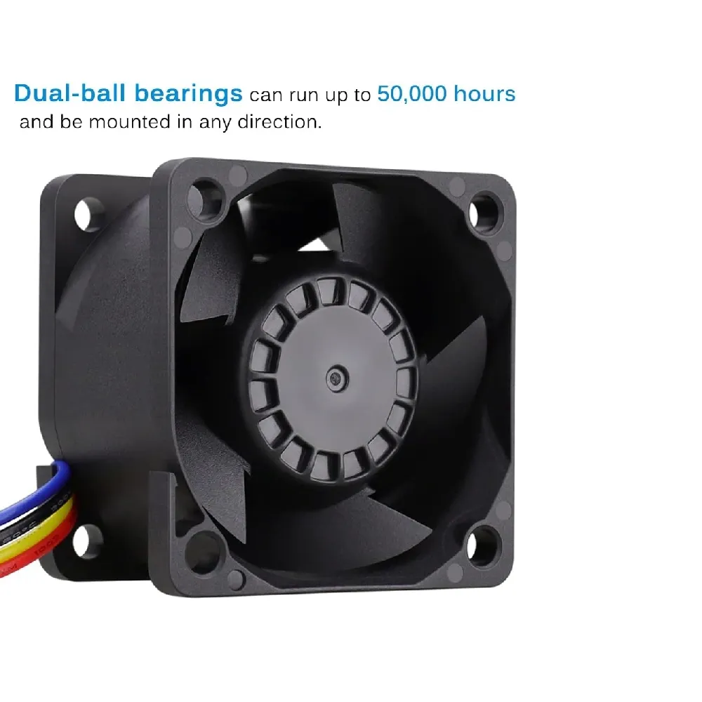 616B1Dd0OcS._AC_SL1001_.webp مروحة تبريد - Cooling Fan 12V DC ( PWM ) - الصورة 1