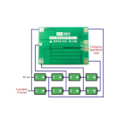 ⁦دارة شحن وموازنة - BMS 4S 40A 16.8V⁩ - الصورة ⁦4⁩