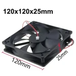 ⁦مروحة تبريد - Cooling Fan 12V DC⁩ - الصورة ⁦2⁩