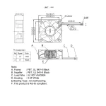 ⁦مروحة تبريد - Cooling Fan 24V DC⁩ - الصورة ⁦3⁩