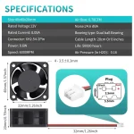 ⁦مروحة تبريد - Cooling Fan 12V DC⁩ - الصورة ⁦4⁩