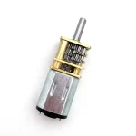 ⁦محرك تيار مستمر ذو تروس معدنية - DC Motor with Metal Gearbox⁩ - الصورة ⁦2⁩