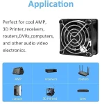 ⁦مروحة تبريد - Cooling fan 12V DC⁩ - الصورة ⁦5⁩