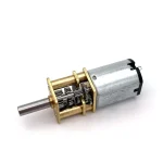 ⁦محرك تيار مستمر ذو تروس معدنية - DC Motor with Metal Gearbox⁩ - الصورة ⁦4⁩