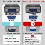 ⁦محول ذكر - USB to RS-232(DB9)⁩ - الصورة ⁦4⁩