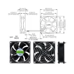 ⁦مروحة تبريد - Cooling Fan AC⁩ - الصورة ⁦2⁩