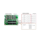 ⁦دارة شحن وموازنة - BMS 4S 40A 16.8V⁩ - الصورة ⁦2⁩