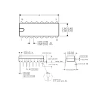 ⁦مضاعف/مفكك إشارة تماثلية - CD4052BM Multiplexer/Demultiplexer Analog⁩ - الصورة ⁦4⁩