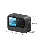 ⁦كاميرا Cerastes 2023 Action Camera 4K 60FPS WiFi Anti Shake⁩ - الصورة ⁦3⁩