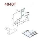L-type T-type cross connection 4040T