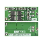 ⁦دارة شحن وموازنة - BMS 2S 20A 8.4V⁩ - الصورة ⁦3⁩