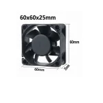 ⁦مروحة تبريد - Cooling Fan DC 12V 3PIN⁩ - الصورة ⁦3⁩
