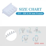 موصل ذكر – XH 2.54mm 4Pin