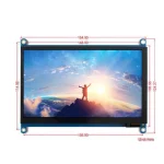 ⁦شاشة لمس مقاس 7 إنش - 7inch HDMI Display⁩ - الصورة ⁦5⁩