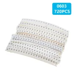 ⁦حزمة مكثفات SMD مع 36 نوعاً مختلفاً⁩ - الصورة ⁦3⁩