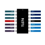 ⁦مضخم عمليات - TL074 JFET⁩ - الصورة ⁦4⁩