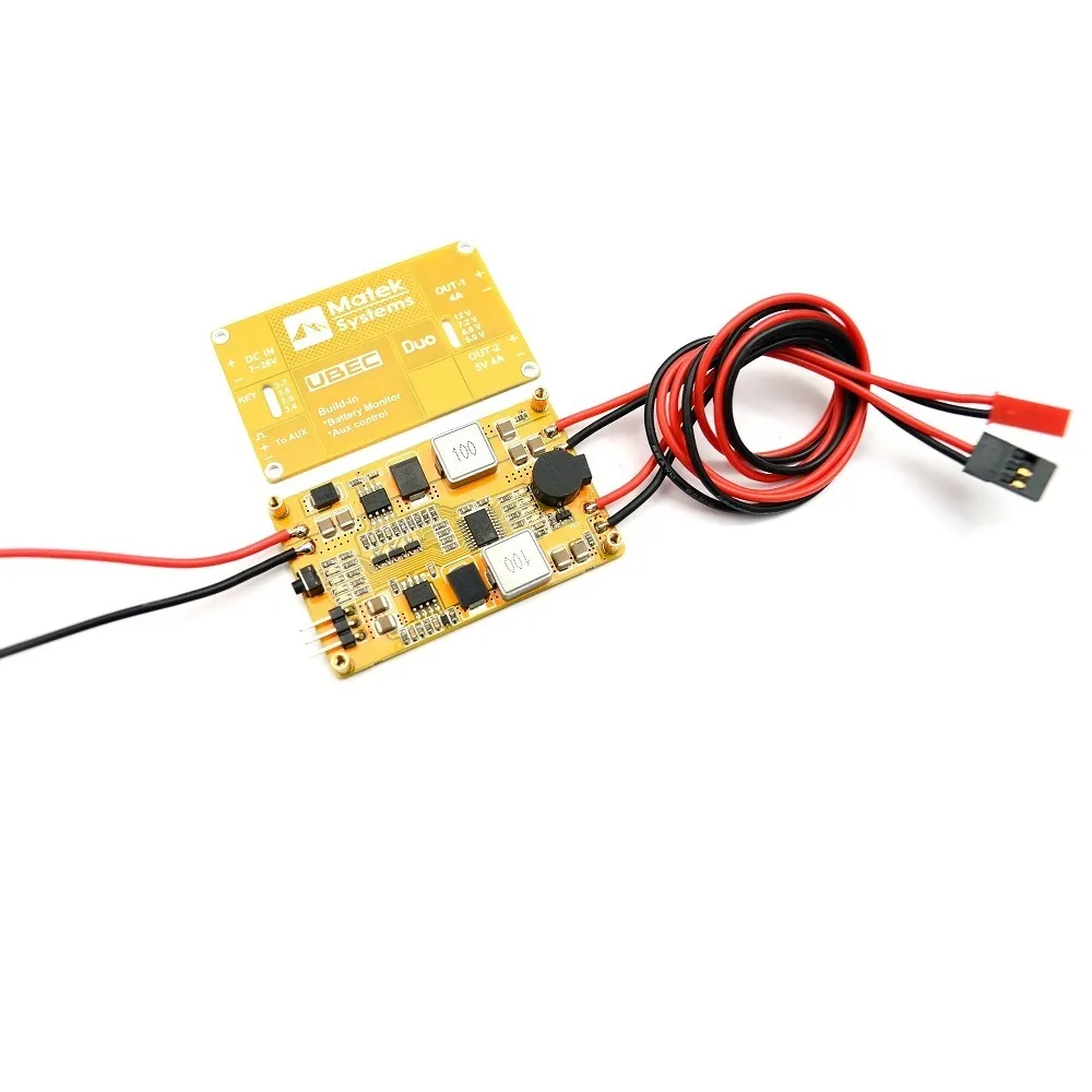 U4A2P-8-1030x430-1.webp منظم خافض للجهد ثنائي الإخراج - UBEC DUO 4A (5~12V & 5V) - الصورة 1