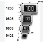 ⁦1206 SMD Resistor 3K⁩ - الصورة ⁦2⁩