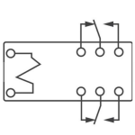 ⁦DC12V 5Ax2 relay⁩ - الصورة ⁦3⁩