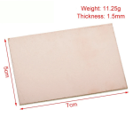Fr4 Pcb 5x7cm Single Side Copper Clad