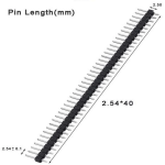 ⁦Pinheader 2.54mm M-40P⁩ - الصورة ⁦3⁩