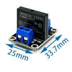 ⁦موديول ريليه - SSR-1CH-relay module⁩ - الصورة ⁦3⁩