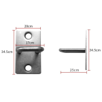⁦C 12V electrical Lock latch 12V قفل⁩ - الصورة ⁦3⁩