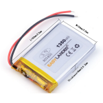 ⁦3.7V 1350mAH polymer Li-ion battery⁩ - الصورة ⁦3⁩