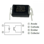 ⁦PC817 Optocoupler⁩ - الصورة ⁦2⁩
