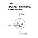 ⁦13n50 mosfet⁩ - الصورة ⁦3⁩