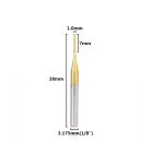 1mm Titanium  CNC Router Bits