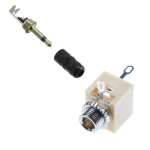 جكة صوت مونو ذكر/انثى - RS Jack Connector 2.5 mm