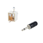 ⁦جكة صوت مونو ذكر/انثى - RS Jack Connector 2.5 mm⁩ - الصورة ⁦2⁩
